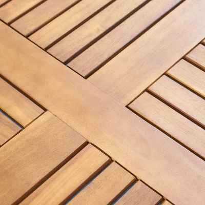 Hermosa Oval Acacia Wood 70" Dining Table - Teak - Christopher Knight Home 4 Hermosa Oval Acacia Wood 70" Dining Table - Teak - Christopher Knight Home - Image 2