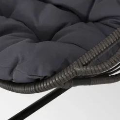 Crumpton Outdoor Wicker Hanging Chair With Stand - Gray/Dark Gray - Christopher Knight Home 9 Crumpton Outdoor Wicker Hanging Chair With Stand - Gray/Dark Gray - Christopher Knight Home -Outdoor Furniture Store GUEST cbdd3df8 abe0 4128 bac7 ceb600e6eff2