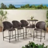 Oyster Bay Set Of 4 Wicker Counterstool - Multibrown - Christopher Knight Home 2 Oyster Bay Set Of 4 Wicker Counterstool - Multibrown - Christopher Knight Home -Outdoor Furniture Store GUEST cc1efc78 4ef4 4387 b59c d2969492490e