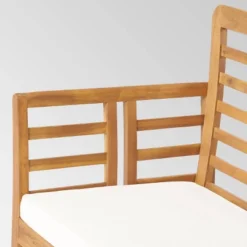 Caydon 8pc Acacia Wood Chat Set - Brown Patina/Cream - Christopher Knight Home -Outdoor Furniture Store GUEST cca99042 390b 461f a9fc 31e7dfddb31a