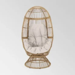 Pintan Wicker Swivel Egg Chair - Christopher Knight Home 15 Pintan Wicker Swivel Egg Chair - Christopher Knight Home -Outdoor Furniture Store GUEST cd5953d5 821b 4052 9ea2 c80c7481c83f