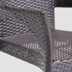 Espanola 9pc Wood And Wicker Dining Set Dark Brown/Multibrown - Christopher Knight Home 9 Espanola 9pc Wood And Wicker Dining Set Dark Brown/Multibrown - Christopher Knight Home -Outdoor Furniture Store GUEST ce2f584a 15ea 4050 90c6 3645282899c3