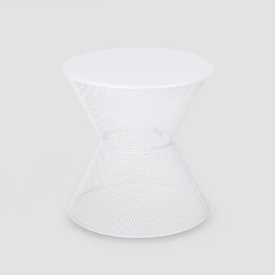 Nevada Iron Modern Side Table - Christopher Knight Home 8 Nevada Iron Modern Side Table - Christopher Knight Home - Image 6