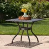Austin Square Cast Aluminum Dining Table - Shiny Copper - Christopher Knight Home 2 Austin Square Cast Aluminum Dining Table - Shiny Copper - Christopher Knight Home -Outdoor Furniture Store GUEST cef4010e cd1d 4d4d 93d0 526a531ec60a