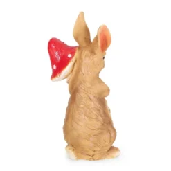 24" Concrete Hogeland Outdoor Rabbit Garden Statue - White And Brown - Christopher Knight Home -Outdoor Furniture Store GUEST d004751c 4d34 4d3f 9a92 fdcac2fd5f94