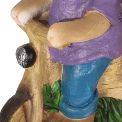 Christopher Knight Home 16" Wide Biddle Concrete Outdoor Novelty Rabbit Planter Brown/Blue -Outdoor Furniture Store GUEST d0db1feb 24b4 4542 8083 1cea5c83d9b9