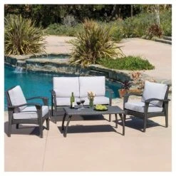 Honolulu Outdoor 4pc Wicker Seating Set And Cushions - Christopher Knight Home 11 Honolulu Outdoor 4pc Wicker Seating Set And Cushions - Christopher Knight Home -Outdoor Furniture Store GUEST d12f396e 9dd7 44b5 9789 0372da75f670