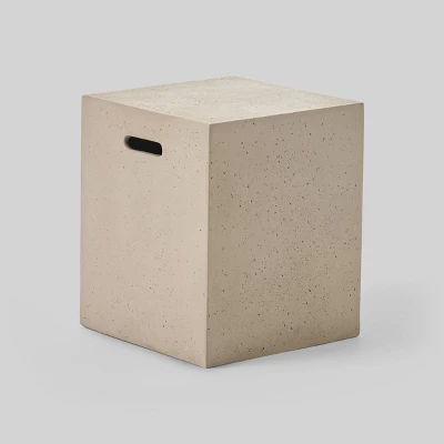 Illona 7pc Acacia Wood V-Shaped Sofa & Square Fire Table Set Teak/Crme/Light Gray- Christopher Knight Home 8 Illona 7pc Acacia Wood V-Shaped Sofa & Square Fire Table Set Teak/Crme/Light Gray- Christopher Knight Home - Image 6