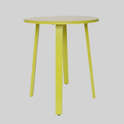 Barbados 3pc Iron Bistro Set - Matte Lime Green - Christopher Knight Home 5 Barbados 3pc Iron Bistro Set - Matte Lime Green - Christopher Knight Home - Image 3