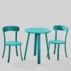 Barbados 3pc Patio Bistro Set - Matte Teal - Christopher Knight Home -Outdoor Furniture Store GUEST d882dfbf cd9a 4b77 8a80 c0940b2557e5