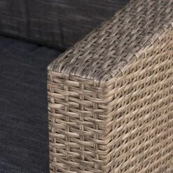 Puerta Wicker Loveseat Gray/Black - Christopher Knight Home -Outdoor Furniture Store GUEST d95946ac 9c63 4788 96c0 423ed93e982c