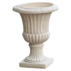 Christopher Knight Home 20" Wide Fiberglass Urn Planter -Outdoor Furniture Store GUEST d96cd899 2a3f 4f85 b7de 1417c042b80c