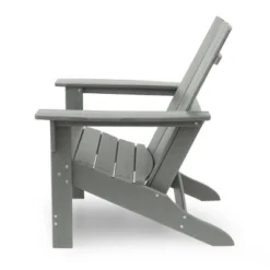 Encino 2pk Resin Contemporary Adirondack Chairs - Gray - Christopher Knight Home -Outdoor Furniture Store GUEST d9af4e7f 7eb5 400c b788 46009827b6f3