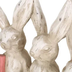 19.75" Concrete Broadus Outdoor Rabbit Family Garden Statue - Christopher Knight Home -Outdoor Furniture Store GUEST da63e91e 8a21 43b6 bbd6 d5f40330b794