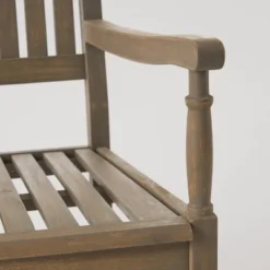 Arcadia 2pc Acacia Wood Rocking Chair And Side Table Set Gray - Christopher Knight Home -Outdoor Furniture Store GUEST dbf5f0b0 2a97 47cf 95c0 05484e0bdce7