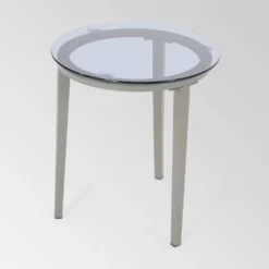 Pebble 3pc Wicker Boho Chat Set - Gray - Christopher Knight Home -Outdoor Furniture Store GUEST dc387c69 0ece 47b1 9095 2659d03888e3