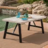 Borocay Rectangle Acacia Dining Table - Christopher Knight Home -Outdoor Furniture Store GUEST dd1524bf 9354 47e4 bea6 10106e601220