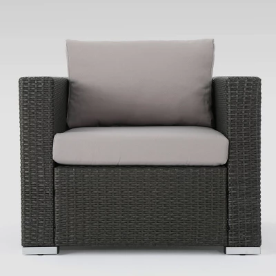 Santa Rosa 11pc Wicker Seating Set - Christopher Knight Home 6 Santa Rosa 11pc Wicker Seating Set - Christopher Knight Home - Image 4