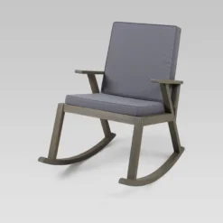 Champlain Acacia Wood Patio Rocking Chair - Christopher Knight Home -Outdoor Furniture Store GUEST de1d0497 260f 4ab4 b22a 502cc4ef6fd1