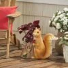 Christopher Knight Home 19" Wide Mohar Concrete Outdoor Novelty Squirrel Planter Brown