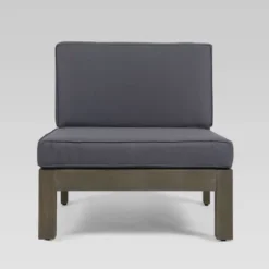 Brava 4pc Acacia Modular Sofa And Table Set - Gray/Dark Gray - Christopher Knight Home 8 Brava 4pc Acacia Modular Sofa And Table Set - Gray/Dark Gray - Christopher Knight Home -Outdoor Furniture Store GUEST e029f2bc 37bb 4400 a0c3 69df47877d27 3