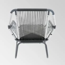 Milan 2pk Steel Club Chairs - Gray/White - Christopher Knight Home 15 Milan 2pk Steel Club Chairs - Gray/White - Christopher Knight Home -Outdoor Furniture Store GUEST e10050f6 a2bd 49be ab1c 2de6e33f6ab2