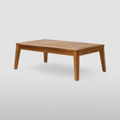 Grenada 5pc Acacia Sectional Patio Sofa Set Teak - Christopher Knight Home 6 Grenada 5pc Acacia Sectional Patio Sofa Set Teak - Christopher Knight Home - Image 4