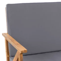 Panama 8pc Acacia Wood Chat Set With Coffee Table - Teak/Dark Gray - Christopher Knight Home -Outdoor Furniture Store GUEST e503573d 3522 43eb 9086 ff49844c076c