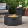 Wellington Round 32" Iron Gas Fire Pit With Tank Holder Dark Gray - Christopher Knight Home 2 Wellington Round 32" Iron Gas Fire Pit With Tank Holder Dark Gray - Christopher Knight Home -Outdoor Furniture Store GUEST e5078b5c c95b 4118 9adf b6c6d09bc62f