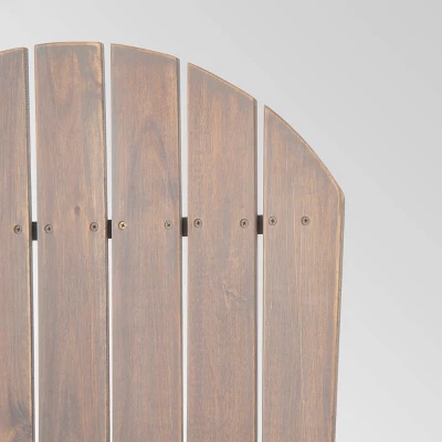 Malibu 3pc Acacia Wood Chat Set - Gray - Christopher Knight Home 4 Malibu 3pc Acacia Wood Chat Set - Gray - Christopher Knight Home - Image 2