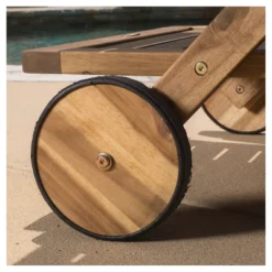 Riviera Acacia Wood Patio Bar Cart With Tray - Natural - Christopher Knight Home 7 Riviera Acacia Wood Patio Bar Cart With Tray - Natural - Christopher Knight Home -Outdoor Furniture Store GUEST e55bcebb 391d 40dd 9dc5 ef460ba412ae