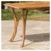 Hermosa Rectangular Acacia Wood Dining Table -Teak Finish - Christopher Knight Home -Outdoor Furniture Store GUEST e779a9e3 f4af 4109 b85a d2a8cb7cd3fb