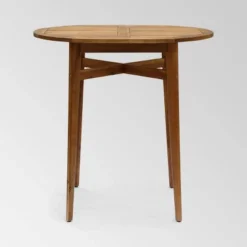 Stamford 5pc Acacia Wood Rustic Bar Set Teak Finish - Christopher Knight Home -Outdoor Furniture Store GUEST e8c7345a 1782 4c6f 9035 731dfb5c3b1c