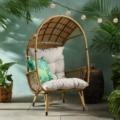 Malia Wicker Standing Basket Chair - Christopher Knight Home -Outdoor Furniture Store GUEST e9252ea1 00ba 4ac9 9047 b45c437f0abc