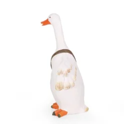 Christopher Knight Home 16" Wide Farnum Concrete Outdoor Novelty Goose Planter White/Brown -Outdoor Furniture Store GUEST e95c6db4 7062 40b7 b5cd d8a59b9dd77d