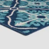 5'3" X 7' Morocco Trellis Outdoor Rug Ivory/Blue - Christopher Knight Home -Outdoor Furniture Store GUEST e99a30bb 3910 4c4c 9881 206a7e3c050a