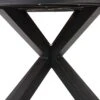 Soto Round Outdoor Acacia Wood Dining Table Teak/Black - Christopher Knight Home -Outdoor Furniture Store GUEST ec5dcab6 e07f 48d4 be06 8289e22e0852