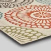 Seastar Medallion Outdoor Rug Ivory - Christopher Knight Home