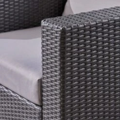 Santa Rosa 8pc Wicker & Aluminum Sofa Dining Set - Gray/Silver - Christopher Knight Home 10 Santa Rosa 8pc Wicker & Aluminum Sofa Dining Set - Gray/Silver - Christopher Knight Home -Outdoor Furniture Store GUEST eeddf989 4682 4821 9d82 8fddf8fda7f1