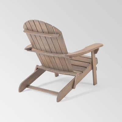 Malibu 3pc Acacia Wood Chat Set - Gray - Christopher Knight Home 6 Malibu 3pc Acacia Wood Chat Set - Gray - Christopher Knight Home - Image 4