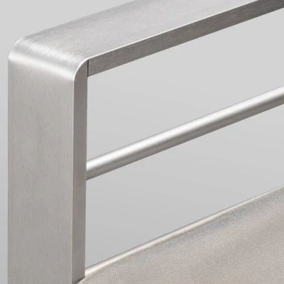 Cape Coral 3pc Aluminum Chat Set Khaki - Christopher Knight Home 6 Cape Coral 3pc Aluminum Chat Set Khaki - Christopher Knight Home - Image 4