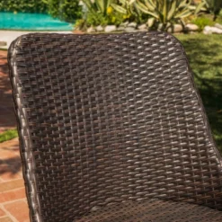 Delphi 2pk Wicker Dining Chairs - Brown - Christopher Knight Home -Outdoor Furniture Store GUEST f5155f4b db91 4027 b393 c39fc7ebeb21