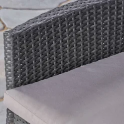 Bruna 3pc Wood & Wicker Bistro Set - Gray/Gray - Christopher Knight Home 11 Bruna 3pc Wood & Wicker Bistro Set - Gray/Gray - Christopher Knight Home -Outdoor Furniture Store GUEST f5960cd9 71a3 427b bd22 05f04a790f87 1