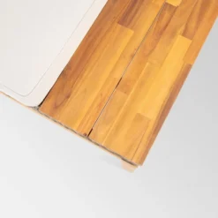 Loft Acacia 4pc Wood Sectional Sofa Set - Christopher Knight Home -Outdoor Furniture Store GUEST f5c0abaa b5ba 412f b9a8 f021f311d541