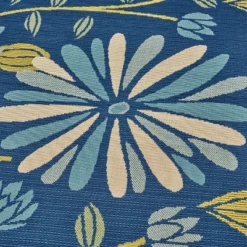 7'10" X 10' Daisy Floral Outdoor Rug Blue/Ivory - Christopher Knight Home -Outdoor Furniture Store GUEST f997a958 4111 4951 983f 7a1fcc91ebdc