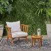 Chilian 2pc Acacia Wood Chair And Table Set - Teak/White - Christopher Knight Home 2 Chilian 2pc Acacia Wood Chair And Table Set - Teak/White - Christopher Knight Home -Outdoor Furniture Store GUEST f99e7271 629e 4f03 bc32 731e508283e9