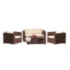 Murano 4pc Wicker Patio Sofa Set - Brown - Christopher Knight Home 1 Murano 4pc Wicker Patio Sofa Set - Brown - Christopher Knight Home -Outdoor Furniture Store GUEST fa4e181d c91e 4883 af30 de5a4ada0ff5