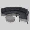 Navagio 5pc Wicker Sofa Set Gray/Dark Gray - Christopher Knight Home -Outdoor Furniture Store GUEST fa6366a9 7a1b 4987 bef6 39e407e0651b
