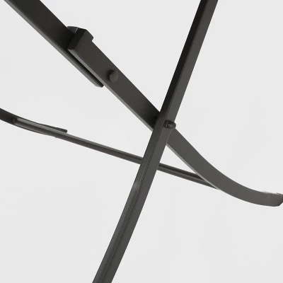 Riad Round Wicker Outdoor Patio Foldable Dining Table - Brown - Christopher Knight Home 6 Riad Round Wicker Outdoor Patio Foldable Dining Table - Brown - Christopher Knight Home - Image 4