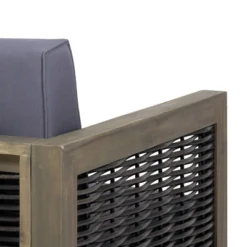 Linwood 2pk Outdoor Acacia Wood Club Chairs With Wicker Accents - Gray/Dark Gray - Christopher Knight Home 19 Linwood 2pk Outdoor Acacia Wood Club Chairs With Wicker Accents - Gray/Dark Gray - Christopher Knight Home -Outdoor Furniture Store GUEST fd3602a2 e411 49a4 83e7 67e52376a7eb